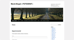 Desktop Screenshot of foto.marekbogac.net